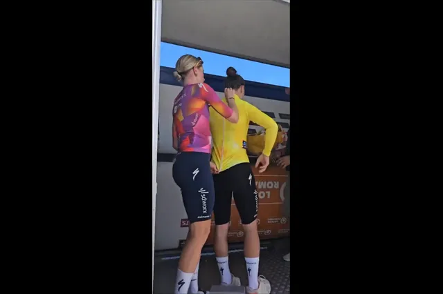 Discomfort and resignation can be read off Vollering's face: "They'll then ride for her"