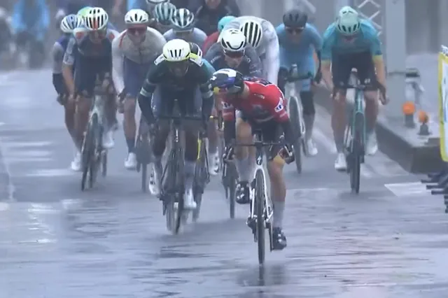 🎥 For those who still had doubts, Roglic and Girmay demonstrate tellingly that criterium is prearranged