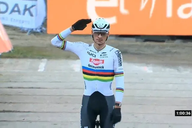 Not everyone is happy about Van der Poel's return to cyclo-cross: "There was nothing to see in the race"