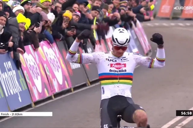 Top favorite, but suddenly Van der Poel faces a tough new rival in Van Aert: "I’m a bit shocked"