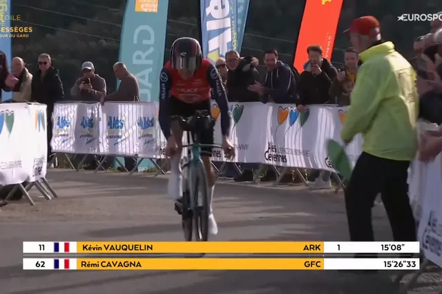 Vauquelin dominates: Time trial and overall victory in decimated Star of Bessèges