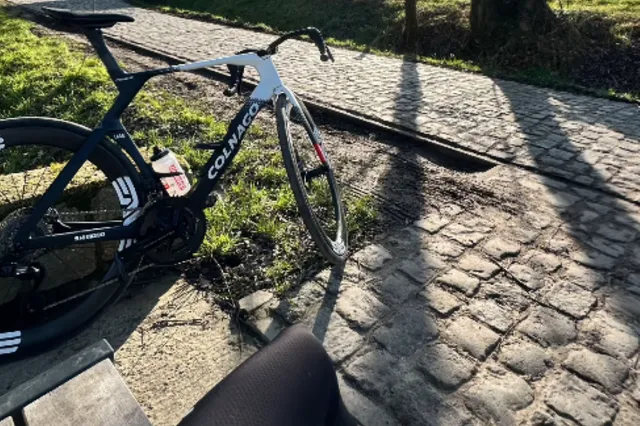 📸 Pogacar trains (with Flemish juniors) in Flanders, but was also spotted at Trouée d'Arenberg?