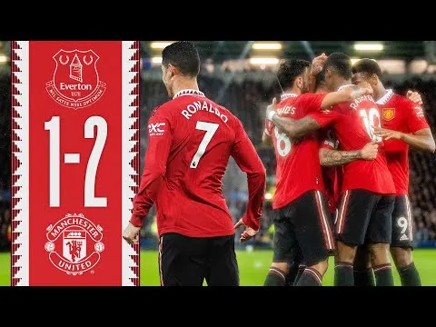 Video | Doelpunten van Antony en Ronaldo voor United tegen Everton