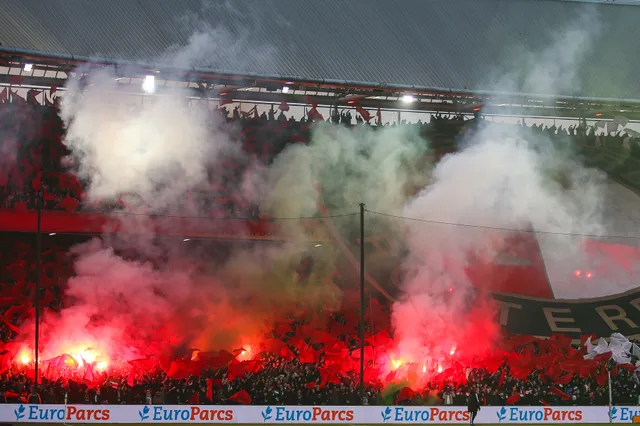 Feyenoord neemt drastische beslissing en straft supporters voor aanstekerincident