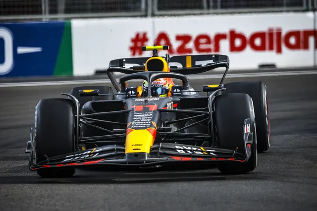 Superieure Pérez wint Grand Prix Azerbeidzjan, Verstappen moet genoegen nemen met P2