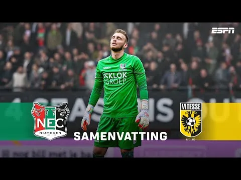 [Video] Gruwelijke blunders van Cillessen zorgen voor fikse nederlaag NEC tegen aartsrivaal Vitesse