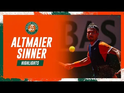 [Video] Sinner na zinderende wedstrijd verrassend ten onder tegen Altmaier
