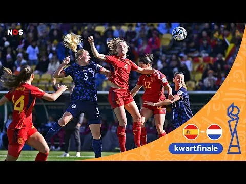 [Video] Samenvatting kwartfinale WK vrouwen Nederland-Spanje
