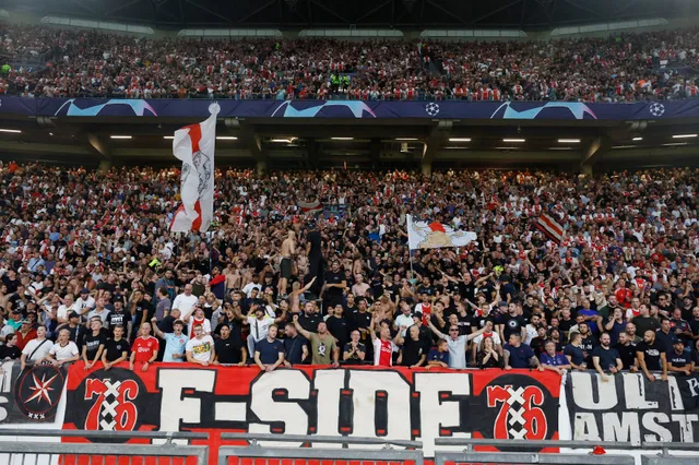 F-side mengt zich in crisis bij Ajax: 'Ajax-helden aan de top, RVC rot op!'