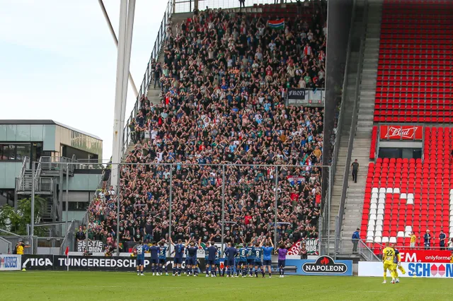 [Video] Massale vechtpartijen uitgebroken op tribunes tussen Utrecht en Feyenoord-aanhangers