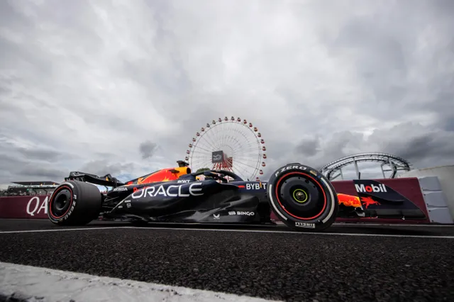 Grandioze Verstappen pakt poleposition in Japan