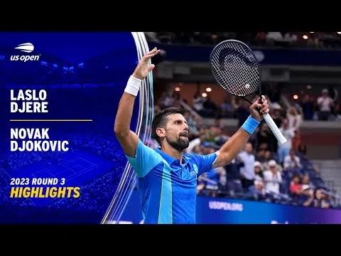 [Video] Djokovic komt met de schrik vrij op de US Open