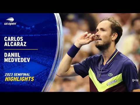 🎥 Geen droomfinale op US Open: Briljante Medvedev vloert Alcaraz