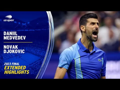 [Video] Samenvatting finale US Open Djokovic-Medvedev 🎥