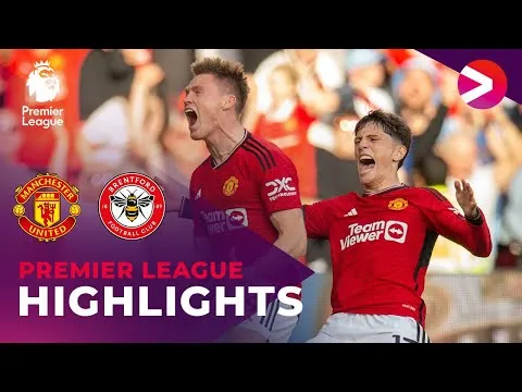 🎥 [Video] Samenvatting Manchester United-Brentford: Ten Hag voorkomt crisis dankzij krankzinnig einde