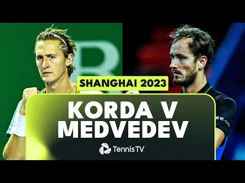 🎥 [Video] Medvedev verslikt zich in Korda op masters Shanghai