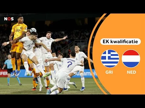 [Video] Bekijk hier de samenvatting van het duel tussen Griekenland en Nederland