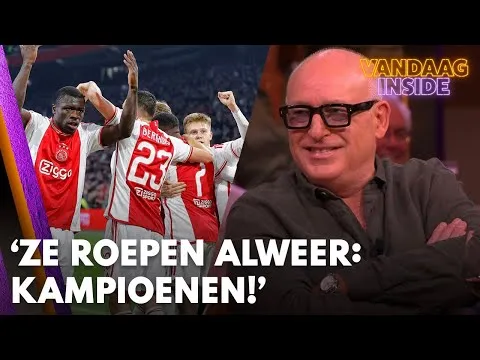 🎥 [Video] Van der Gijp ziet juichstemming bij Ajax: 'Normaal krijg je een hels fluitconcert als je met 2-0 wint van Volendam'
