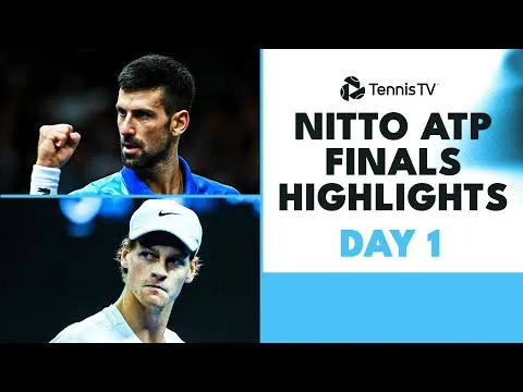 🎥[Video] Djokovic start ATP Finals met zege en sluit jaar af als nummer één