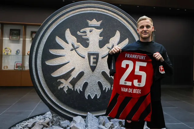 [Update]: Eintracht Frankfurt schrijft Donny van de Beek niet in voor de Conference League