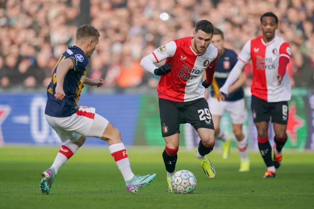 Samenvattingen Eredivisie speelronde 19: Feyenoord komt niet verder dan gelijkspel tegen FC Twente