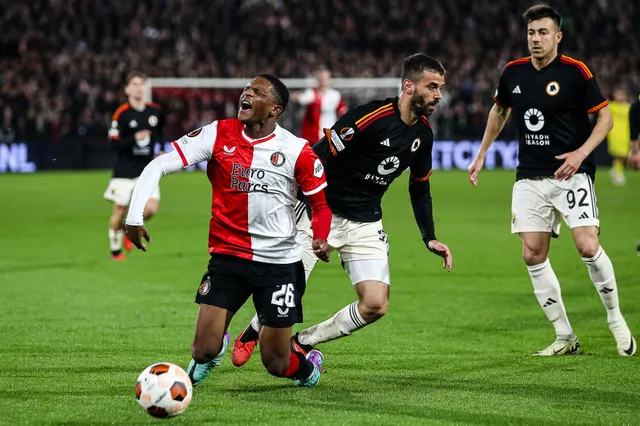 Uitslagen tussenronde Europa League: Feyenoord en AS Roma in evenwicht