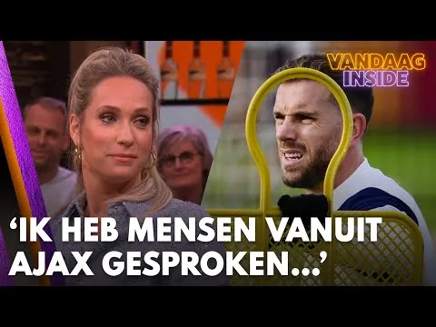 🎥 [Video]  Hélène: 'Ik heb een aantal mensen vanuit Ajax gesproken over Henderson'
