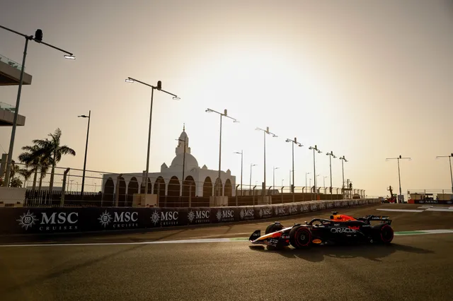 Verstappen start voor de eerste keer in zijn loopbaan van poleposition in Saoedi-Arabië