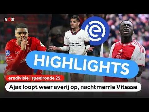 [Video] Alle doelpunten uit speelronde 25 van de Eredivisie in beeld