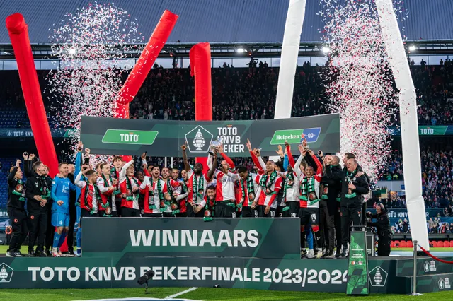 Feyenoord wint KNVB-beker; gunstig nieuws voor Ajax