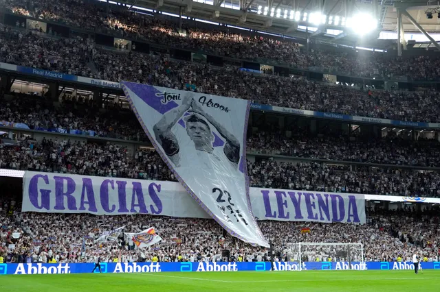 Real Madrid neemt op indrukwekkende afscheid van clublegende
