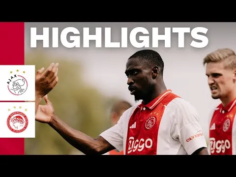 [Video] Ajax wint ook van Olympiakos Piraeau en kan met vertrouwen Europa League-voorronde in