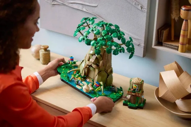 Nintendo geeft flinke Black Friday korting op LEGO Deku Tree
