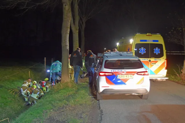 Bromfietser van 16 ernstig gewond bij aanrijding in Bruchem