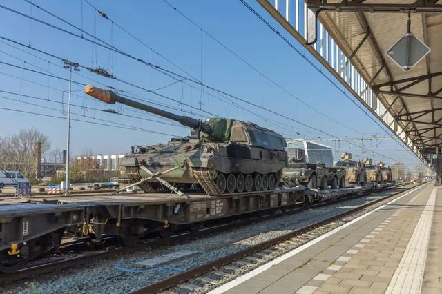 Militaire transporten krijgen voorrang op spoor, ook bij traject via Zaltbommel