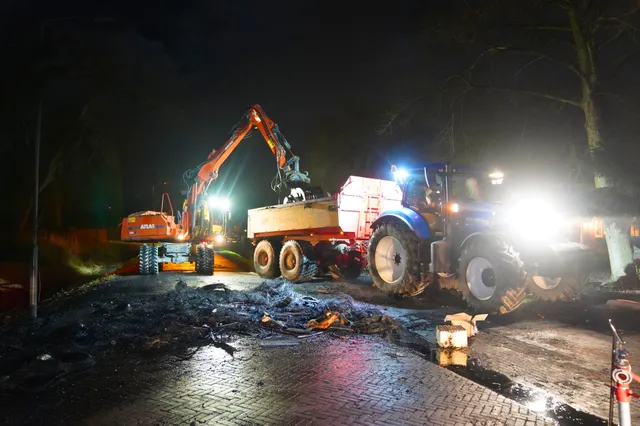 Caravanbrand aan Dorpsstraat Bruchem: opnieuw vuur na jaarwisseling