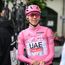 Tadej Pogacar, sobre su esfuerzo por intentar que Molano ganase la etapa 9 del Giro: "Siempre que pueda ayudar, lo haré encantado"