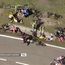 VIDEO: Terrifying scenes as Jonas Vingegaard, Primoz Roglic, Remco Evenepoel and others crash hard into concrete ditch at Itzulia Basque Country
