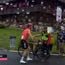 Geraint Thomas hits the deck on stage 19 of 2024 Giro d'Italia
