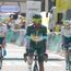 "The next day is always the hardest" - Biniam Girmay proves he still has the kick day after his crash by flying past Philipsen on intermediate sprint