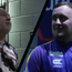 VIDEO: Peter Wright en Luke Littler hebben backstage een onderonsje na heerlijke kraker in Newcastle