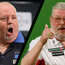 Speelschema openingsdag World Seniors Matchplay 2024 met Martin Adams, Robert Thornton, John Part en John Henderson