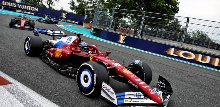 Leclerc und Hamilton konnten beim Grand Prix von Miami nur die Plätze P7 und P8 belegen.