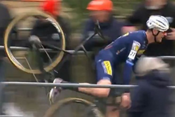 A week after returning from doping ban Toon Aerts ends cyclocross