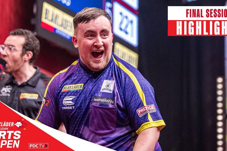 Video Highlights Final Session Belgian Darts Open With Spectacular
