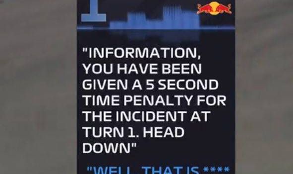 Max Verstappen censurado en Jeddah