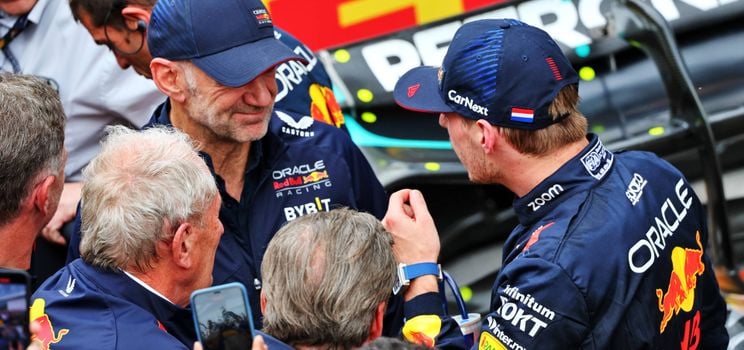 Newey ha celebrato molti successi con Verstappen alla Red Bull.