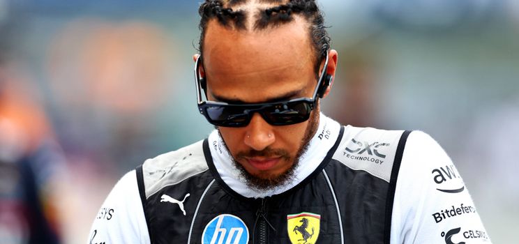Lewis Hamilton durante il Gran Premio di Miami