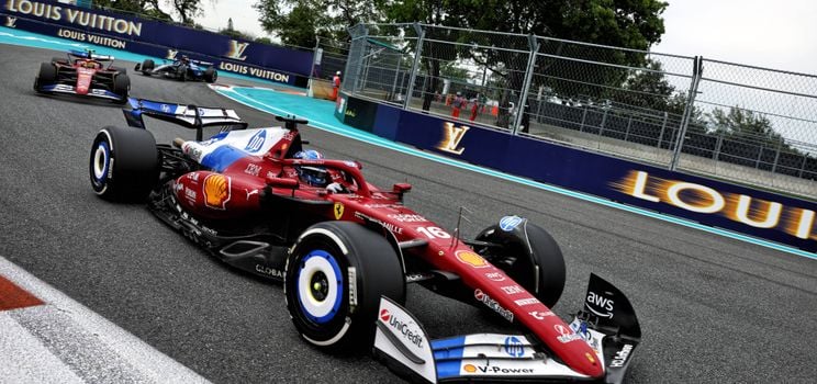 Leclerc und Hamilton konnten beim Grand Prix von Miami nur die Plätze P7 und P8 belegen.
