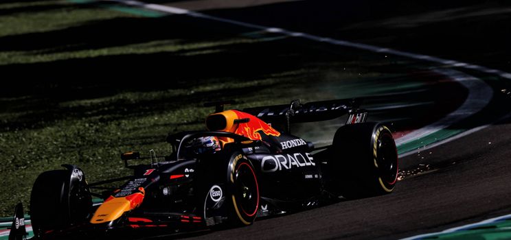 Max Verstappen in Imola